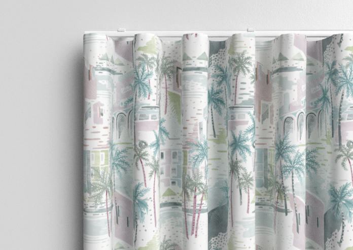 Sunset Boulevard, Watercolour - Made to Measure Curtain - Image 13